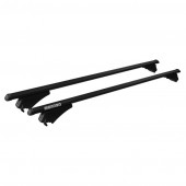 MENABO ΜΠΑΡΕΣ ΟΡΟΦΗΣ ΑΛΟΥΜΙΝΙΟΥ TIGER BLACK 118.5 cm ΣΕ ΜΑΥΡΟ ΧΡΩΜΑ ΓΙΑ Renault Grand Scenic IV 5 doors 2017> ΜΕ FLUSH ή RAISED RAILS - 2 ΤΕΜ. (8590/MB) Μπάρες Αλουμινίου americat.gr