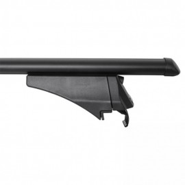 MENABO ΜΠΑΡΕΣ ΟΡΟΦΗΣ ΑΛΟΥΜΙΝΙΟΥ TIGER BLACK 118.5 cm ΣΕ ΜΑΥΡΟ ΧΡΩΜΑ ΓΙΑ DR dr F35 5 doors 2020>2023 ΜΕ FLUSH ή RAISED RAILS - 2 ΤΕΜ. (8590/MB) Μπάρες Αλουμινίου americat.gr