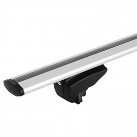MENABO ΜΠΑΡΕΣ ΟΡΟΦΗΣ ΑΛΟΥΜΙΝΙΟΥ LINCE XL SILVER 135 cm ΣΕ ΑΣΗΜΙ ΧΡΩΜΑ ΓΙΑ Honda HR-V / Vezel / XR-V (RU) 5 doors 2015>2021 ΜΕ FLUSH RAILS - 2 ΤΕΜ (8880/MB) Μπάρες Αλουμινίου americat.gr