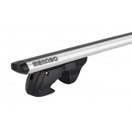 NISSAN ARMADA (Y62) 5D 2017> ΜΕ RAISED RAILS ΜΠΑΡΕΣ DOZER XXL 150CM ΑΛΟΥΜΙΝΙΟΥ SILVER Προϊόντα americat.gr