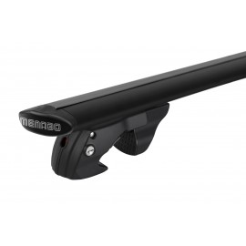 MENABO ΜΠΑΡΕΣ ΟΡΟΦΗΣ ΑΛΟΥΜΙΝΙΟΥ FENDER 118 cm ΣΕ ΜΑΥΡΟ ΧΡΩΜΑ ΓΙΑ Chevrolet Lacetti Station Wagon 5 doors 2002>2011 ΜΕ RAISED RAILS - 2 ΤΕΜ. (14660/MB) Chevrolet americat.gr
