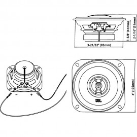 ΗΧΕΙΑ JBL STAGE1 41F 4 ΙΝΤΣΕΣ 102mm 2 ΔΡΟΜΩΝ / 25W RMS/ 125W peak 2ΤΕΜ. Ηχεία americat.gr