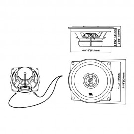 ΗΧΕΙΑ JBL STAGE1 51F 5 ΙΝΤΣΕΣ 130mm 2 ΔΡΟΜΩΝ / 30W RMS/ 150W peak 2ΤΕΜ. Ηχεία americat.gr