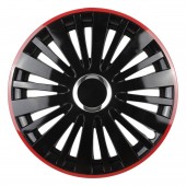 Amio - ΤΑΣΙ 16" FALCON ΜΑΥΡΟ/ΚΟΚΚΙΝΟ - 1 ΤΕΜ. (L58282/AM) ΤΑΣΙΑ 16 ΙΝΤΣΕΣ americat.gr