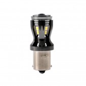 P21W 12/24V Ba15s 3,5W 450lm 14xSMD LED CAN-BUS ΛΕΥΚΟ BLISTER M-TECH 1ΤΕΜ. Με Κάλυκα americat.gr