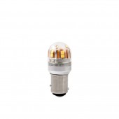P21/5W 12/24V BAY15d 2,8W 15xSMD2835 LED ΛΕΥΚΟ CAN-BUS BLISTER M-TECH 1ΤΕΜ. Με Κάλυκα americat.gr