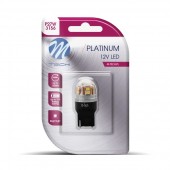 P27W 3156 12/24V W2.5x16d 1,5W 15xSMD LED ΛΕΥΚΟ CANBUS BLISTER M-TECH - 1ΤΕΜ. Χωρίς Κάλυκα americat.gr