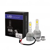 H3 LED SET C6 12/24V 6.500K 10.000lm 80W ΛΑΜΠΑ ΜΕ COB EPISTAR 1021 LED ΚΑΙ ΑΝΕΜΙΣΤΗΡΑΚΙ M-TECH - 2 ΤΕΜ. Λάμπες americat.gr