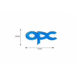 OPC (OPEL) ΑΥΤΟΚΟΛΛΗΤΟ ΣΗΜΑ 7,2x3,2cm ΜΠΛΕ/ΧΡΩΜΙΟ ΜΕ ΕΠΙΚΑΛΥΨΗ ΕΠΟΞ. ΡΥΤΙΝΗΣ 1ΤΕΜ. Αυτοκόλλητα Διακοσμητικά americat.gr