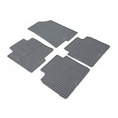 Cik - ΠΑΤΑΚΙΑ ΑΥΤΟΚΙΝΗΤΟΥ ΑΠΟ ΛΑΣΤΙΧΟ ΓΙΑ KIA OPTIMA 2015+ ΣΕ ΜΑΥΡΟ ΧΡΩΜΑ ΜΕ ΚΟΥΜΠΩΜΑΤΑ - 4 ΤΕΜ. (RM.KI.0007/CK) Kia americat.gr