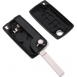 ΑΝΤΑΛΛΑΚΤΙΚΟ ΚΛΕΙΔΙ ΓΙΑ PEUGEOT 206 / 107 / 207 / 307 / 407 CITROEN C2 / C3 / C4 / C5 / C6 ΑΝΤΑΛΛΑΚΤΙΚΟ ΚΑΛΥΜΜΑ ΧΩΡΙΣ ΚΛΕΙΔΙ 2 ΚΟΥΜΠΙΩΝ - 1 ΤΕΜ. CITROEN americat.gr
