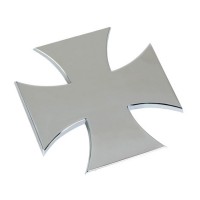  Chromed 3D emblem - Cross 3D Emblems americat.gr