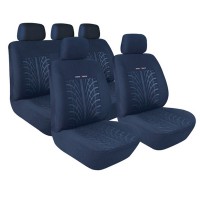 Road Track, car seat cover set - Blue Seat Covers americat.gr