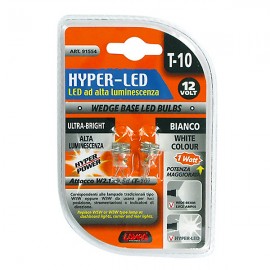 T10 W5W 12V 1W W2x4,6d 20lm HYPER-LED2 ΛΕΥΚΟ ΔΙΑΘΛΑΣΗΣ 1SMDx2chips (ΚΑΡΦΩΤΟ ΑΚΑΛΥΚΟ) 2ΤΕΜ. Χωρίς Κάλυκα americat.gr