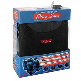 ΚΑΛΥΜΜΑΤΑ ΚΑΘΙΣΜΑΤΩΝ "DRIVE-JEANS" ΣΕΤ - ΑΝΘΡΑΚΙ Ολοκληρωμένα σετ Καλυμμάτων americat.gr