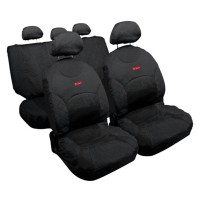 ΚΑΛΥΜΜΑΤΑ ΚΑΘΙΣΜΑΤΩΝ"DRIVE-JEANS" ΣΕΤ - ΜΑΥΡ Ολοκληρωμένα σετ Καλυμμάτων americat.gr