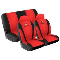 SPORT SEAT COVER DAISY RED Seat Covers americat.gr