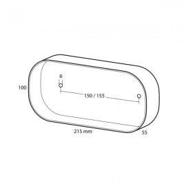 ΦΑΝΑΡΙ ΤΡΕΙΛΕΡ ΔΕΞΙ 6 ΧΡΗΣΕΩΝ ΜΕ ΦΛΑΣ 215x100x55mm Εξωτερικά Πίσω Φώτα americat.gr