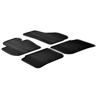 LAMPA - ΠΑΤΑΚΙΑ ΑΥΤΟΚΙΝΗΤΟΥ ΑΠΟ ΛΑΣΤΙΧΟ ΓΙΑ SKODA SUPERB 09/2008-2015 ΣΕ ΜΑΥΡΟ ΧΡΩΜΑ ME ΚΟΥΜΠΩΜΑΤΑ - 4 ΤΕΜ. Skoda americat.gr