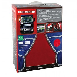 ΣΕΤ ΚΟΥΡΤΙΝΑΚΙΑ-ΣΚΙΑΣΤΡΑ ΦΟΡΤΗΓΟΥ PREMIE ΚΟΚΚΙΝΟ Κουρτίνες americat.gr