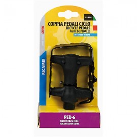 ΠΕΤΑΛΙΑ ΠΟΔΗΛΑΤΟΥ ΑΠΟ ΣΙΔΗΡΟ/ΡΗΤΙΝΗ ΜΕ ΑΝΑΚΛΑΣΤΗΡΕΣ ΜΑΥΡΟ ΧΡΩΜΑ MTB BIKE PED-6 2ΤΕΜ. Πετάλια americat.gr