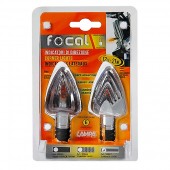 ΦΛΑΣ ΜΗΧΑΝΗΣ FOCAL 12V 21W (78x37mm) ΧΡΩΜΙΟ -2 ΤΕΜ. LED Φλας americat.gr