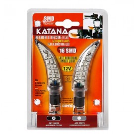 ΦΛΑΣ ΜΟΤΟ KATANA / 16 LED 12V LED Φλας americat.gr