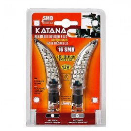 ΦΛΑΣ ΜΟΤΟ KATANA / 16 LED 12V LED Φλας americat.gr