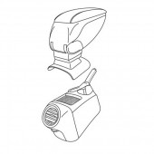 Βάση αντάπτορας τεμπέλη για ALFA ROMEO GUILLIETA 09/08> PEUGEOT 308 09/07> Lampa - 1 τεμ. Αντάπτορες - Βάσεις Τεμπέλη americat.gr