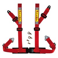 Sport safety belt - E2 - Red Safety Belts americat.gr