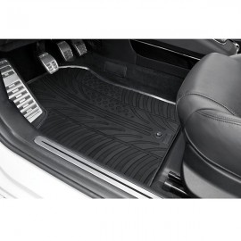 LAMPA - ΠΑΤΑΚΙΑ ΑΥΤΟΚΙΝΗΤΟΥ ΑΠΟ ΛΑΣΤΙΧΟ ΓΙΑ ALFA ROMEO GIULIETTA 04/2010-2021 ΣΕ ΜΑΥΡΟ ΧΡΩΜΑ ME ΚΟΥΜΠΩΜΑΤΑ - 4 ΤΕΜ. Alfa Romeo americat.gr