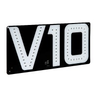 24V Led-lighted emblem - V10