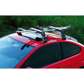 ΒΑΣΗ ΣΚΙ ΟΡΟΦΗΣ 4 ΖΕΥΓΑΡΙΑ ΣΚΙ /2 SNOWBOARD ΑΛΟΥΜΙΝΙΟΥ ΜΕ ΚΛΕΙΔΙ NORDIC-KING 58cm Μεταφορά Σκι & Canoe Kayak americat.gr