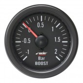 ΜΠΑΡΟΜΕΤΡΟ+VACUUM 52mm ΜΑΥΡΟ Μπαρόμετρα americat.gr