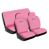 SPORT SEAT COVER DAISY PINK Woman and Car americat.gr