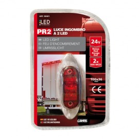 2 Led light, 24V - Red Truck LED Bulbs americat.gr