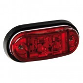 ΦΩΣ ΦΟΡΤΗΓΟΥ 2LED ΚΟΚΚΙΝΟ 24V 72mm Διακοσμητικά Φώτα americat.gr