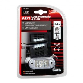 2 Led light, 24V - White Truck LED Bulbs americat.gr
