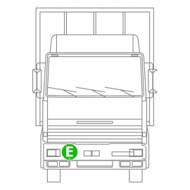 Adhesive mark - E - Green vehicle Truck Stickers americat.gr