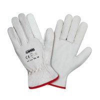  Cow grain and split leather gloves