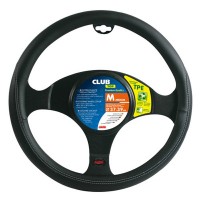 Club Top, TPE steering wheel cover 37/39 cm - Black Steering Wheel americat.gr
