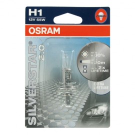 H1 12V 55W P14,5s OSRAM SILVERSTAR 2.0 OSRAM Auto americat.gr