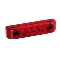Side light, 4 leds, 24V - Red Truck LED Bulbs americat.gr