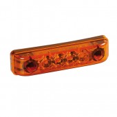 ΦΩΣ ΦΟΡΤΗΓΟΥ 16x65mm 4LED 24V ΠΟΡΤΟΚΑΛΙ Φώτα Ογκου americat.gr