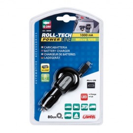 Roll-Tech, micro USB, 1000 mA, 12/24V Lighter Plugs americat.gr