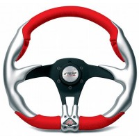 Sport Steering Wheel X4 Alluminium Red