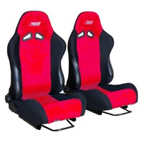 Okimo, pair of sport seats - Red Sport Seats americat.gr