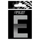 ΑΥΤΟΚΟΛΛΗΤΟ ΓΡΑΜΜΑ 3D Ε ΤΥΡΕ-4 70mm Αυτοκόλλητα Γράμματα και Αριθμοί americat.gr