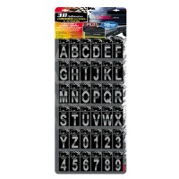 3D Letters - 180 pcs wall-display - Type-5 Adhesive Numbers americat.gr