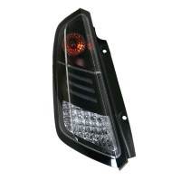  Pair of rear LED lights - Fiat Grande Punto (9/05>) - Blac